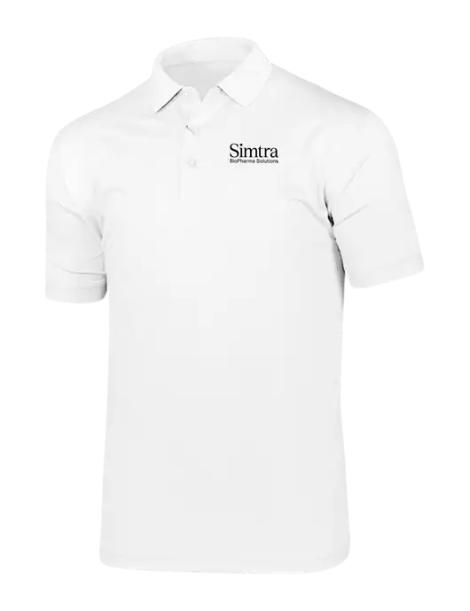 Callaway Vibrant Bright White Ventilated Polo w/Simtra Logo