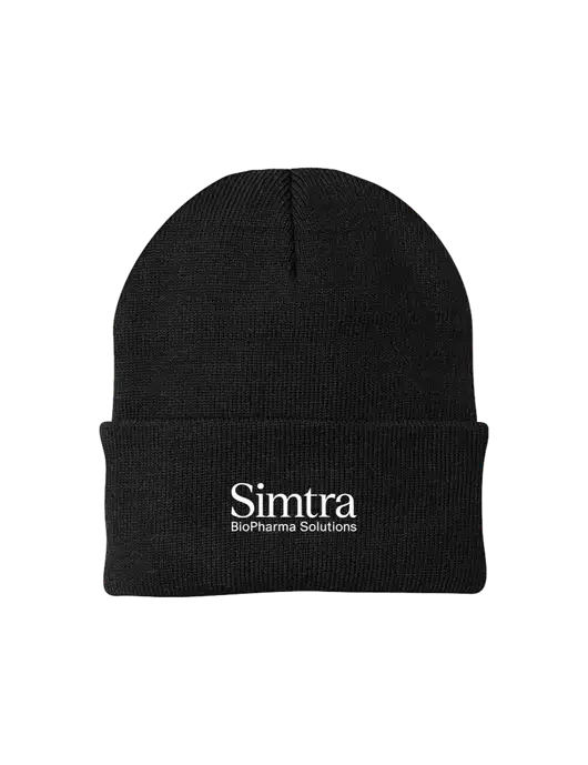 Black Knit Cap w/Simtra Logo