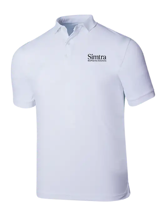 Callaway Ottoman Bright White Polo w/Simtra Logo