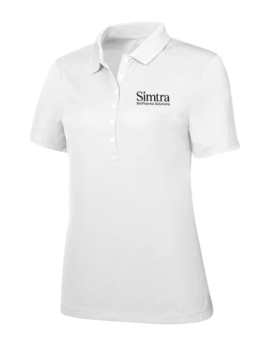 Callaway Womens Ottoman Bright White Polo w/Simtra Logo