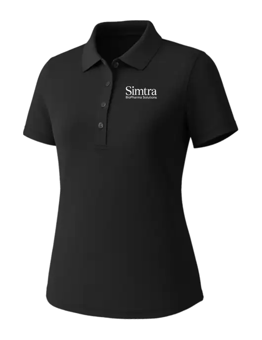 Callaway Womens Core Black Performance Polo w/Simtra Logo