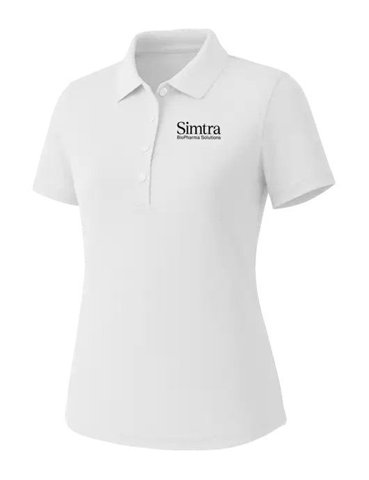 Callaway Womens Core Bright White Performance Polo w/Simtra Logo