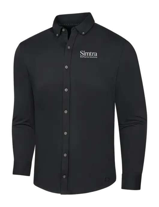 OGIO Blacktop Modern Code Stretch Button-Up Shirt w/Simtra Logo