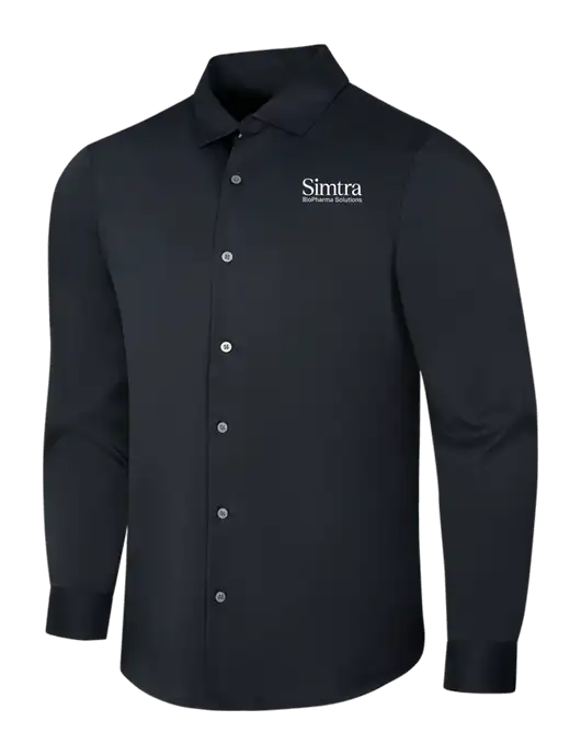 Black City Stretch Shirt w/Simtra Logo