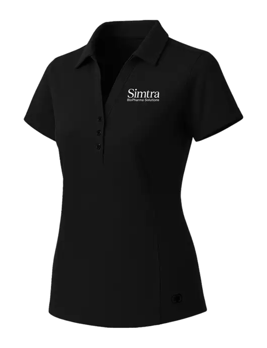 OGIO Womens Blacktop ONYX Polo w/Simtra Logo
