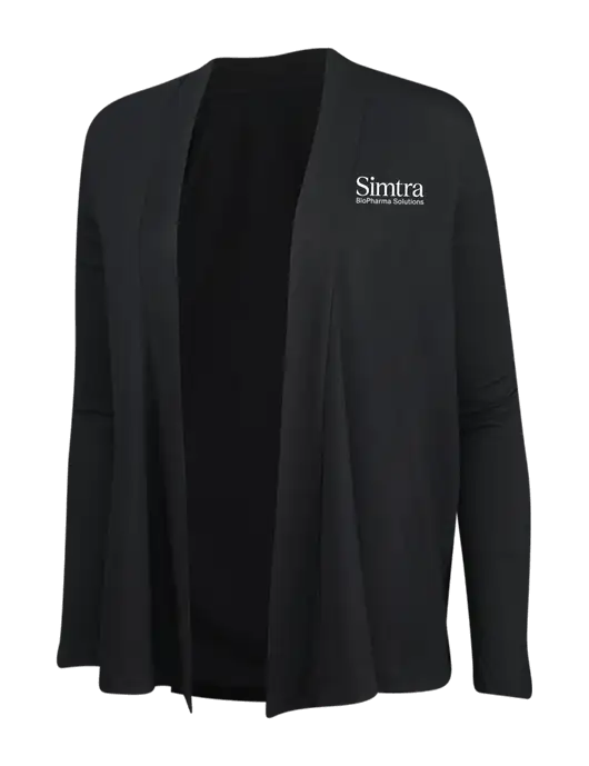 Black Womens Concept Cardigan w/Simtra Logo