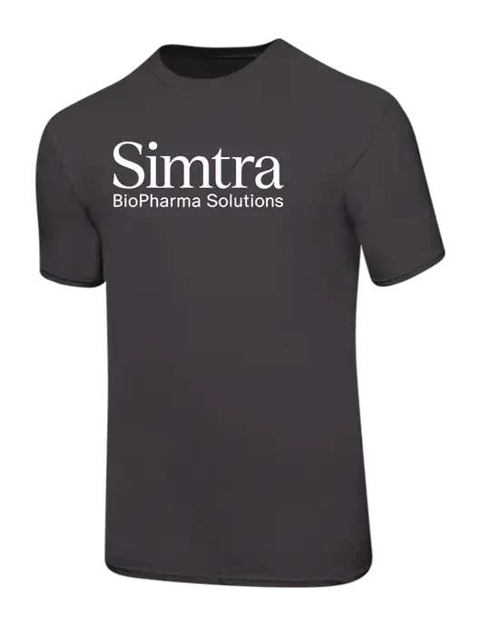 Ring Spun Charcoal 4.5 oz T-Shirt w/Simtra Logo