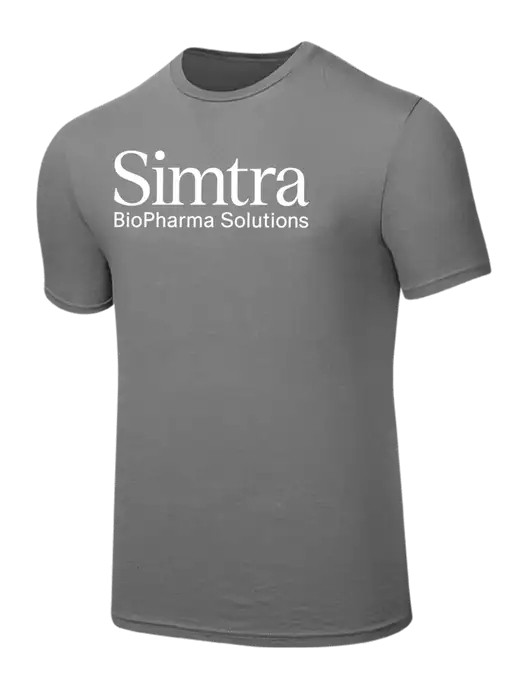 Seriously Soft Medium Grey T-Shirt w/Simtra Logo