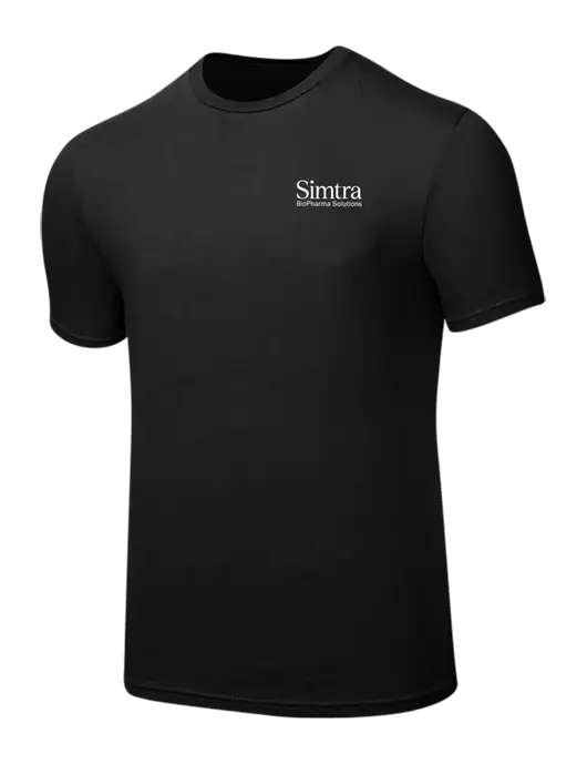 Seriously Soft Black T-Shirt w/Simtra Logo