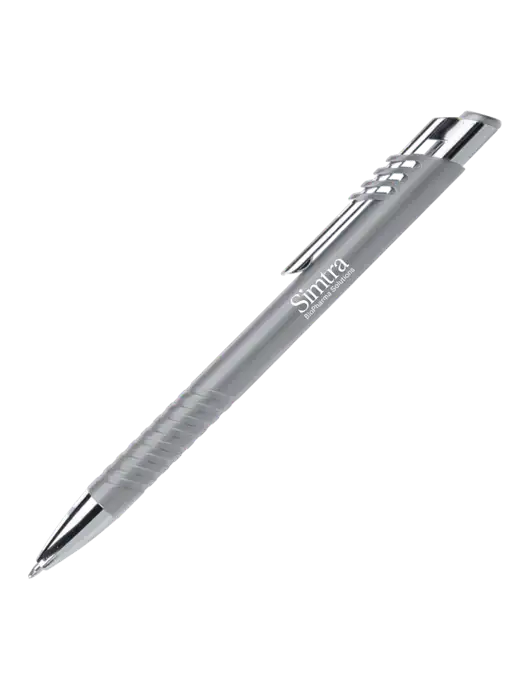 Schirhart Grey Pen - Black Ink w/Simtra Logo