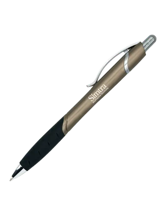 Summerhill Grey Pen - Black Ink w/Simtra Logo