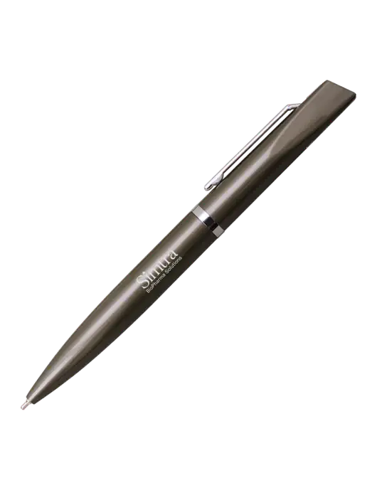 Santos Gunmetal Pen - Black Ink w/Simtra Logo