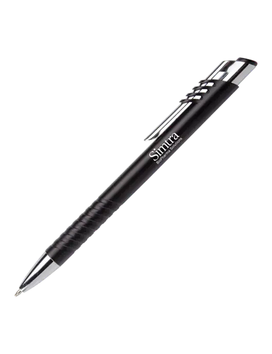 Schirhart Black Pen - Black Ink w/Simtra Logo