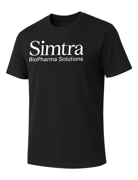 Allmade Deep Black Organic Cotton Tee w/Simtra Logo