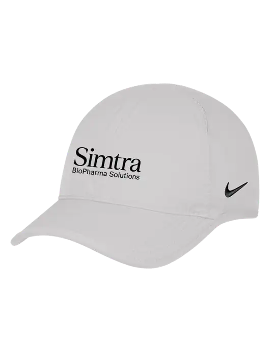 Nike White Featherlight Cap w/Simtra Logo