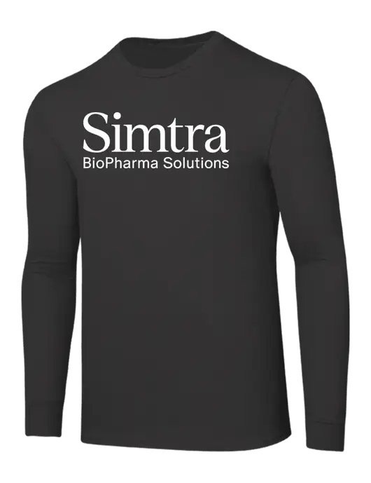 Core Blend Charcoal Grey Long Sleeve Tee w/Simtra Logo