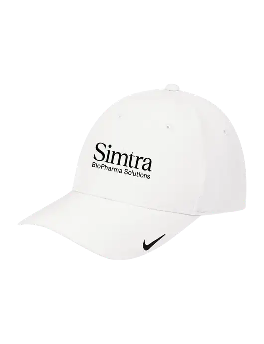 Nike White Dri-FIT Legacy Cap w/Simtra Logo