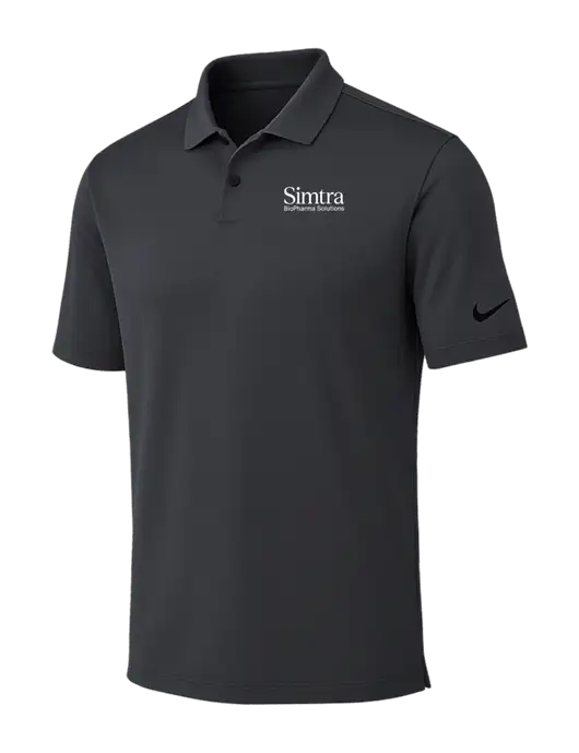 Nike Dark Grey Dri-FIT Vapor Polo w/Simtra Logo