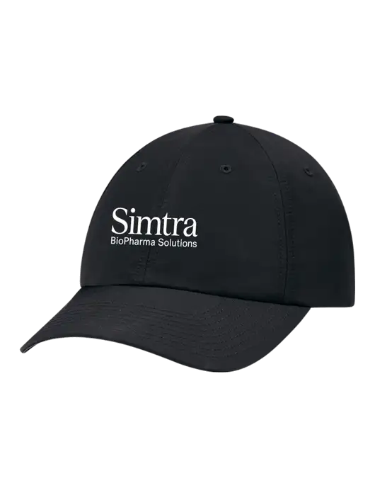 Richardson Relaxed Performance Lite Black Cap w/Simtra Logo