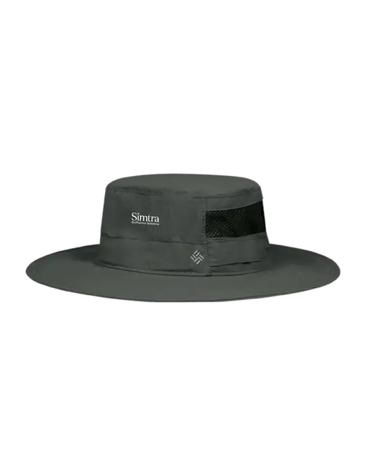 Columbia Dark Grey Bora Bora Booney  Hat w/Simtra Logo