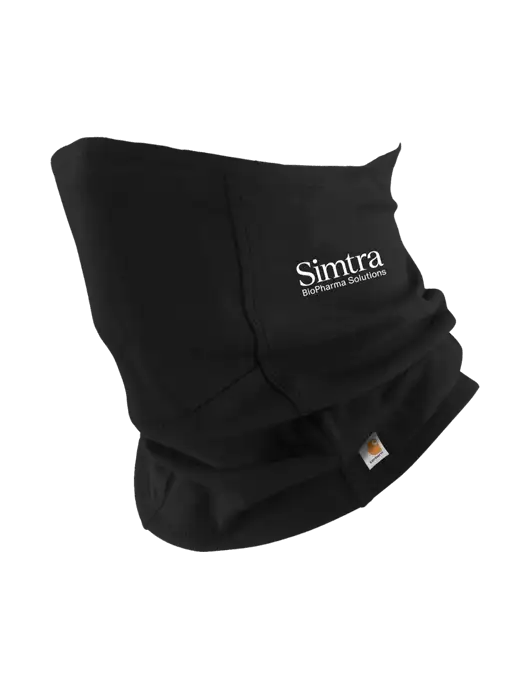 Carhartt Black Cotton Blend Filter Pocket Gaiter w/Simtra Logo