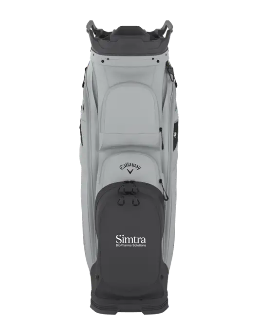 Callaway Org 14 Light Grey Golf Bag  w/Simtra Logo